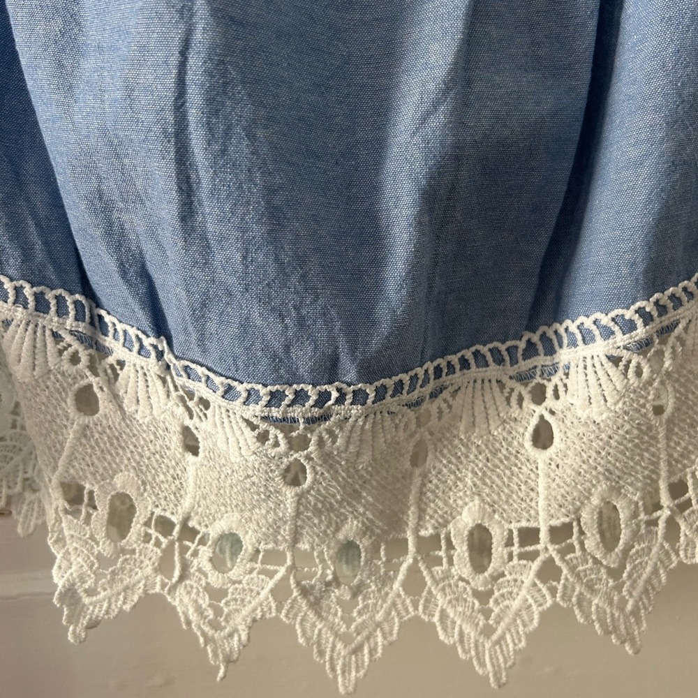 Light Denim Top - Picture 2 of 3